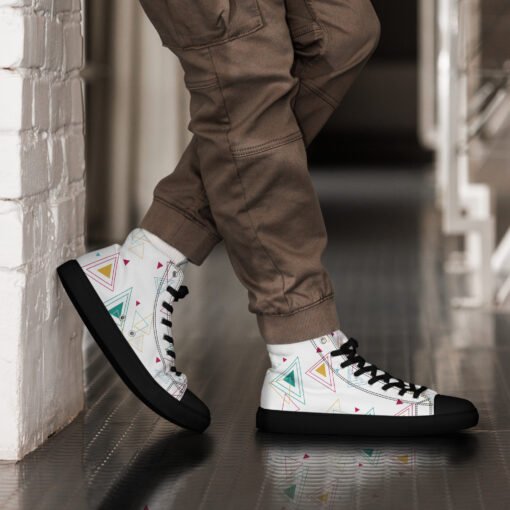 Men’s high top canvas shoes MHTCS - Image 6